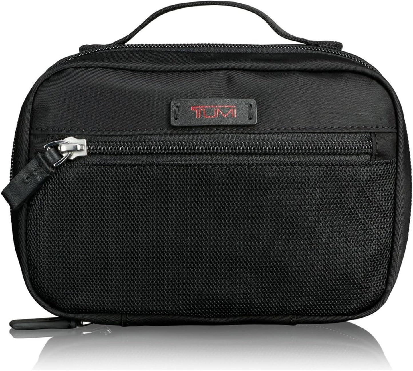 - Accessory Pouch - Travel Case Organizer for Cords, Electronics, Cosmetics, Hygiene Kit - Nylon Toiletry Bag - Small, Black